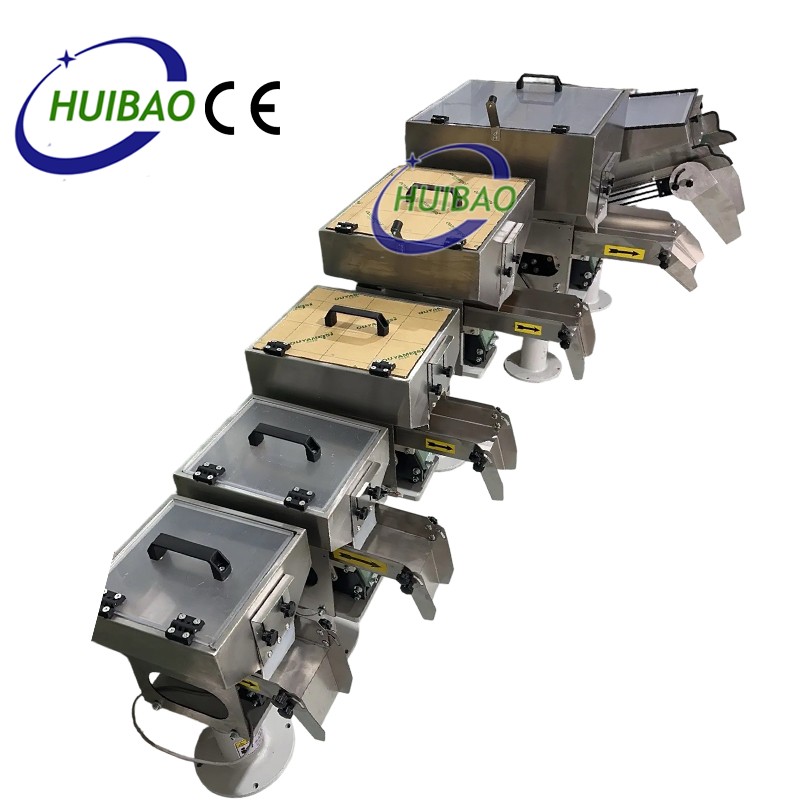 Huibao Hopper Stainless Steel 304 Vibratory Parts Feeding Hopper 7L 8L 14L 25L 58L Bulk Vibratory Hoppers
